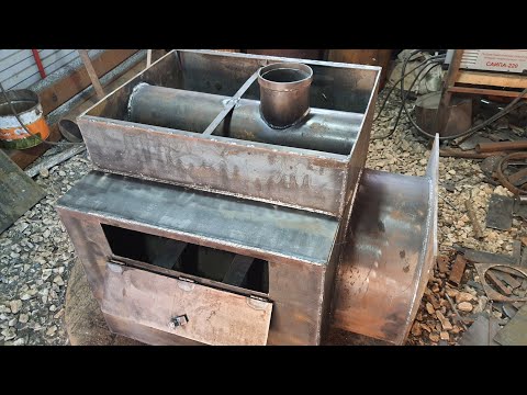 Видео: Варим БАННУЮ ПЕЧЬ с двумя КАМЕНКАМИ