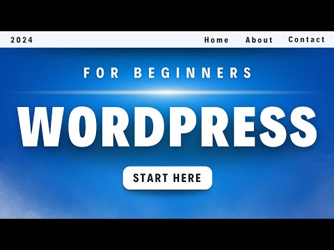 Видео: Учебное пособие по Wordpress для начинающих — шаг за шагом