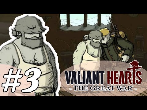 Видео: Valiant Hearts: The Great war ПРОХОЖДЕНИЕ #3 Эмиль в плену! Нашли нового друга