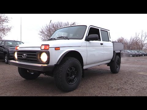 Видео: 2024 Лада Нива Бронто Рысь Пикап ASMR VIDEO