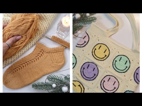 Видео: Готові роботи січня. Скільки вив'язала пряжі?