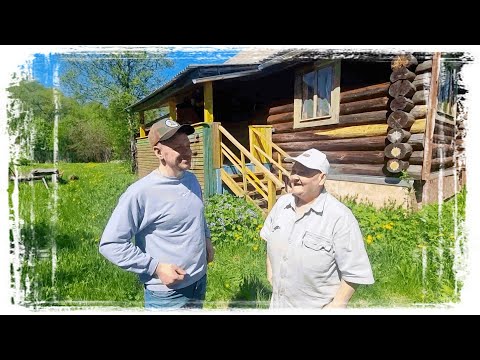 Видео: Смотрим рубленый пятистенок в деревне Кулиги