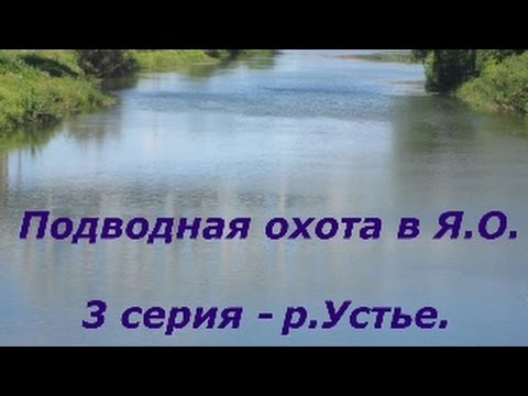 Видео: Подводная охота в Ярославской области. 3 серия - река Устье.