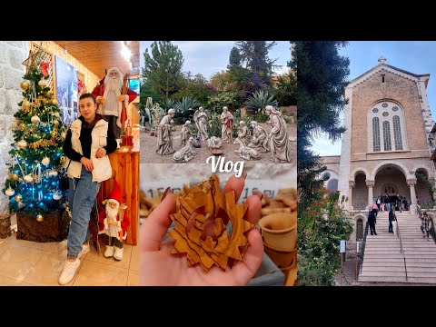 Видео: Израиль Латрун-монастырь молчальников⛪️ Праздник света🎄Рождественский вайб в Израиле 😊