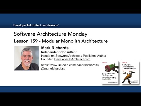 Видео: Урок 159 — Модульная монолитная архитектура