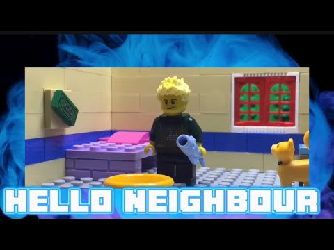 Видео: Lego stop Motion Film Hello Neighbour/ лего филм Привет Сосед #lego #legostopmotion #легомультфильм