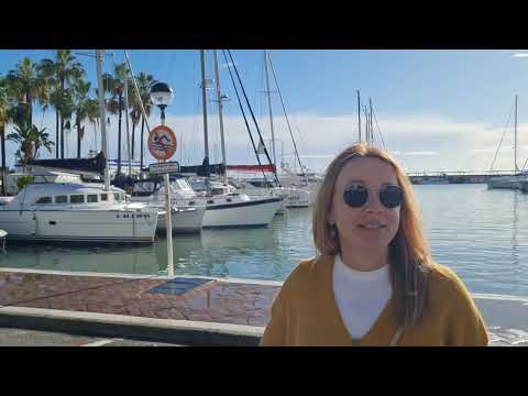 Видео: Эстепона. Провинция Малага. Испания. 6 января 2025 года