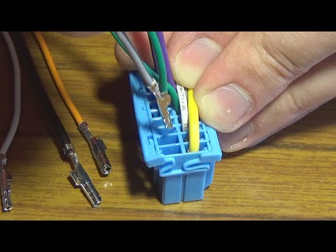 Видео: Аудио разъём HO-99 , Извлечение пинов