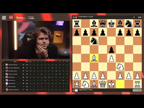 Видео: Магнус Карлсен показывает нам, как играть итальянское начало