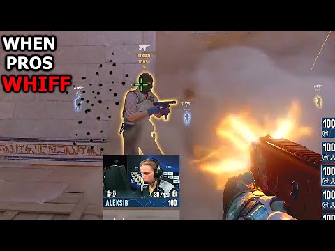 Видео: Когда профессионалы пропускают самые легкие удары... (CS2)