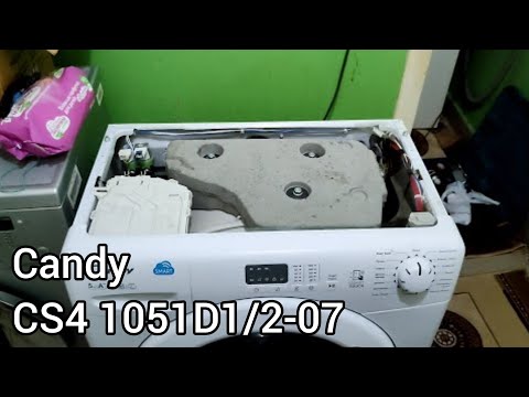 Видео: Candy CS41051D1/2-07 5kg | Обзор стиральной машины