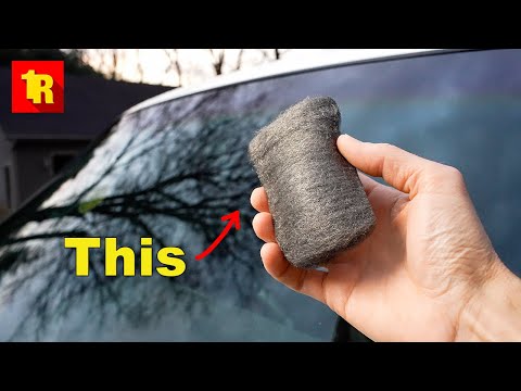 Видео: Не могу поверить, что я использовал это для СУПЕР-ОЧИСТКИ моего лобового стекла!!