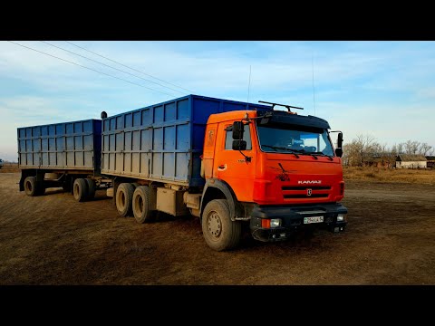 Видео: Камаз 53212! Краткий обзор. Один из лучших зерновозов в Казахстане! 