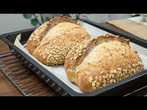Видео: Нужно всего два противня! Вкуснее, чем хлеб, испеченный в чугуне