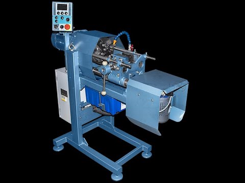 Видео: Резьбонарезной станок МЗК-95М нарезание метрической резьбы