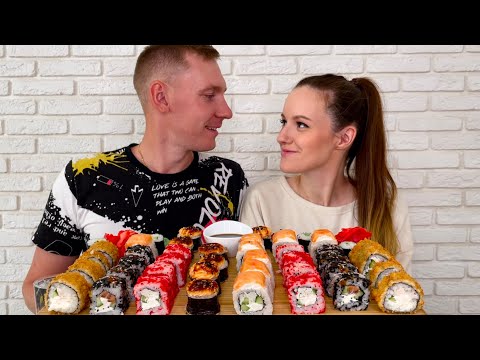 Видео: МУКБАНГ РОЛЛЫ филадельфия ВОЗВРАЩЕНИЕ СНЕЖАНЫ распаковка Tiki Tex ответы на вопросы MUKBANG ROLLS