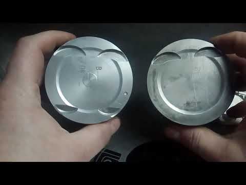 Видео: Цековки на поршнях. Зачем они?