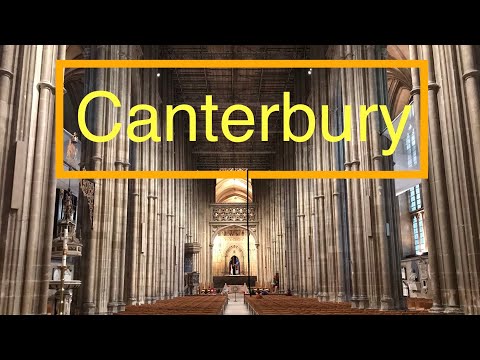 Видео: Юг Англии Город Кентербери 🏰 Я в ВОСТОРГЕ! Знаменитый кафедральный собор 😍