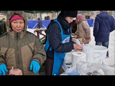 Видео: #якутск Видео республиканской ярмарки "Рыба Якутии" 24 октября 2025 г. Купили ряпушку по 320 рублей