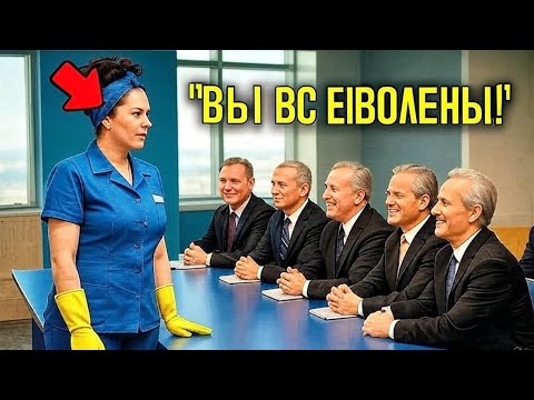 Видео: Они Насмехались Над Уборщицей, Но В Конце Именно Она Всех Уволила!