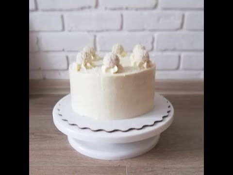 Видео: Торт кокосовый Рафаэлло. Крем и сборка торта