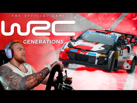 Видео: WRC GENERATION на ПОДВИЖНОЙ ПЛАТФОРМЕ @2dofracing