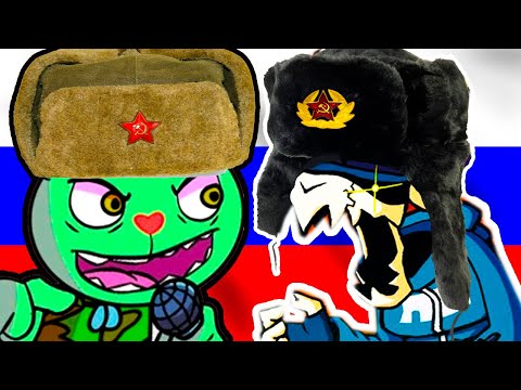 Видео: ФЛИППИ И ТАБИ ПОЮТ НА РУССКОМ ! - FRIDAY NIGHT FUNKIN VS Flippy Mod [Tabi Mod]