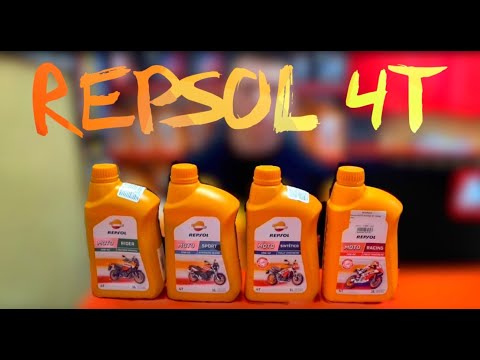 Видео: REPSOL 4T / Обзор мото линейки масел