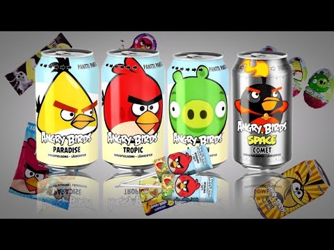 Видео: ВКУСНЯШКИ ПО ANGRY BIRDS
