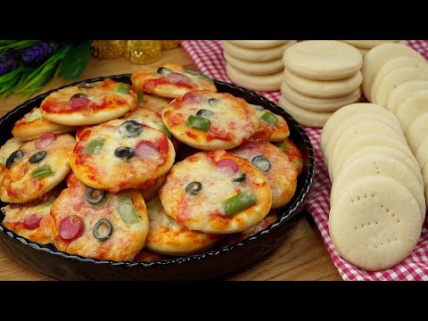 Видео: мини пицца 🍕 с соусом для пиццы и как ее заморозить