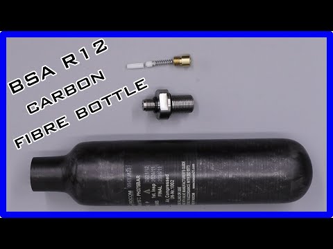 Видео: Установка карбонового баллона на BSA R12 (изготовление нового клапана баллона)