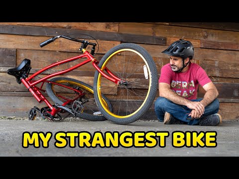 Видео: Насколько сложно кататься на велосипеде-качелях?