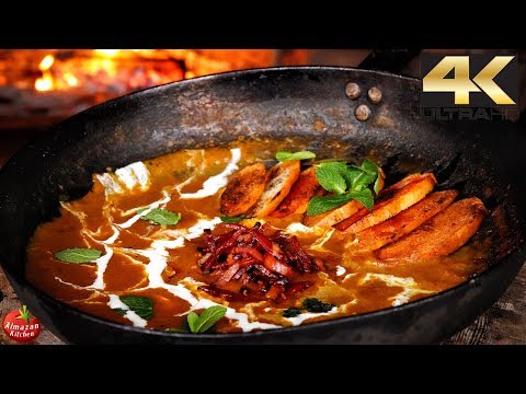 Видео: Лучший Суп из Тыквы и Бекона - Примитивная Кухня в 4K