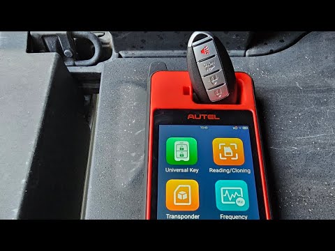 Видео: Генерация смарт-ключа Nissan с помощью Autel KM100