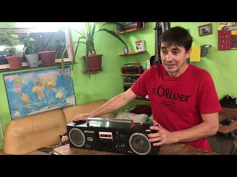 Видео: Самодельная магнитола из 1987 г