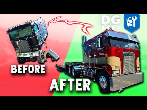 Видео: Сборка полуприцепа Kenworth K100 за 10 МИНУТ!
