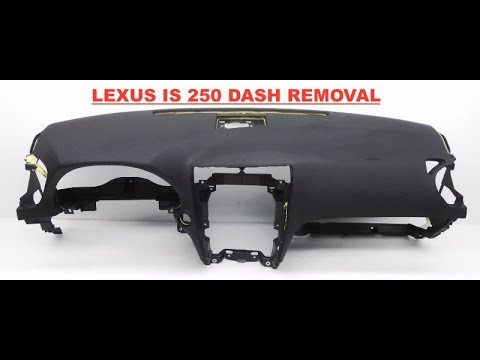 Видео: СНЯТИЕ ПАНЕЛИ УПРАВЛЕНИЯ Lexus IS250/IS350/IS F