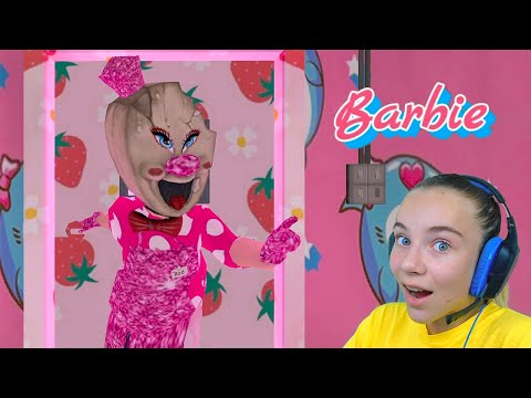 Видео: МОРОЖЕНЩИК 4 это БАРБИ! Ice Scream 4 МОД БАРБИ
