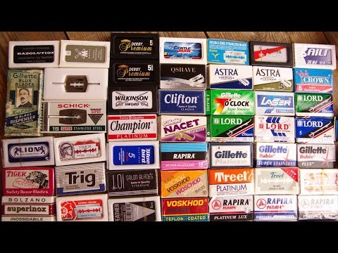 Видео: Коллекция DE лезвий на канале Homelike | Бритьё с HomeLike Shaving