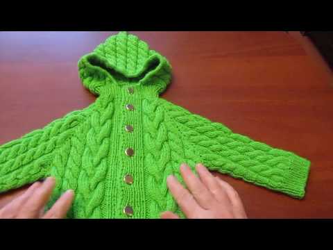 Видео: Вяжем для младенцев. Конверт на выписку №2 из Детского каприза.