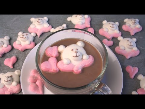 Видео: МАРШМЕЛЛОУ МЕДВЕЖАТА! 💗 Marshmallow Teddy Bear Valentines