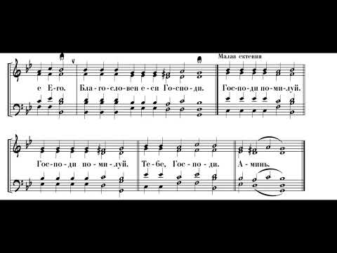 Видео: 1 и 2-й Антифон Литургии. П. Тумаркина. 1st and 2nd Antiphons of the Liturgy. P. Tumarkina.