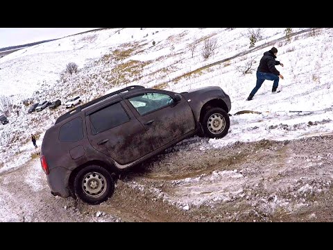 Видео: КАК ЗАЕХАТЬ В ГОРУ И НЕ ПЕРЕВЕРНУТЬСЯ. Рено Каптур, Дастер, Нива, Creta, Prado, Pajero, X-Trail