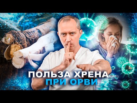 Видео: Польза хрена при ОРВИ. Природные интерфероны!