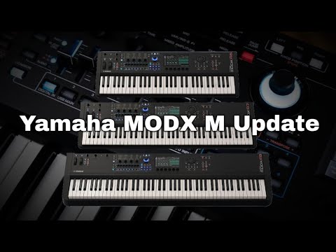 Видео: Yamaha MODX M8 — обновление полифонии и исправления звука