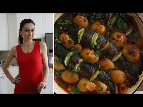 Видео: Уникальная Хашлама из Форели - Мой Вариант - Рецепт от Эгине - Heghineh Cooking Show in Russian