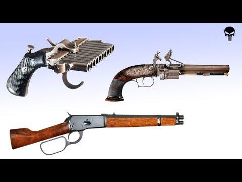 Видео: Топ 10 необычного оружия Дикого Запада