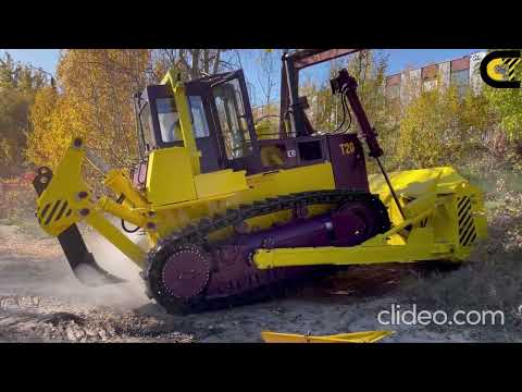 Видео: Электроник - Бульдозер ЧЕТРА Т20 (Т-20.02КБР1 полностью электронный) с двигателем QSM11  / ТехЗап