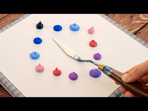 Видео: Рисуем дерево 🌳 | Пошаговая роспись акриловыми красками #317