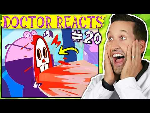 Видео: ВРАЧ смотрит медицинские сцены из Счастливые лесные друзья #20